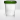 Screw cap container PP 800 ml, Ø 121,5 X 140,5 mm cap green HDPE