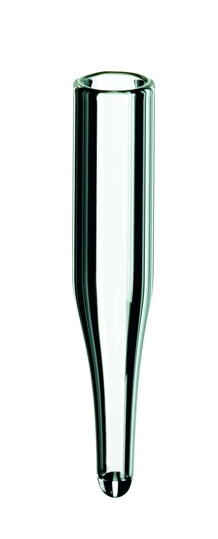 Insert 0,1 ml, 31x6 mm, 15 mm top, 100 pcs