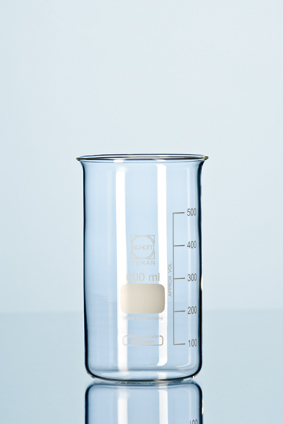 Målebæger, høj, grad., 50ml, 10 stk