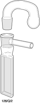 Kuvette, 126-F, Spec-Q, 2mm, 0,7ml