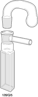 Kuvette, 126-F, Spec-Q, 5mm, 1,75ml