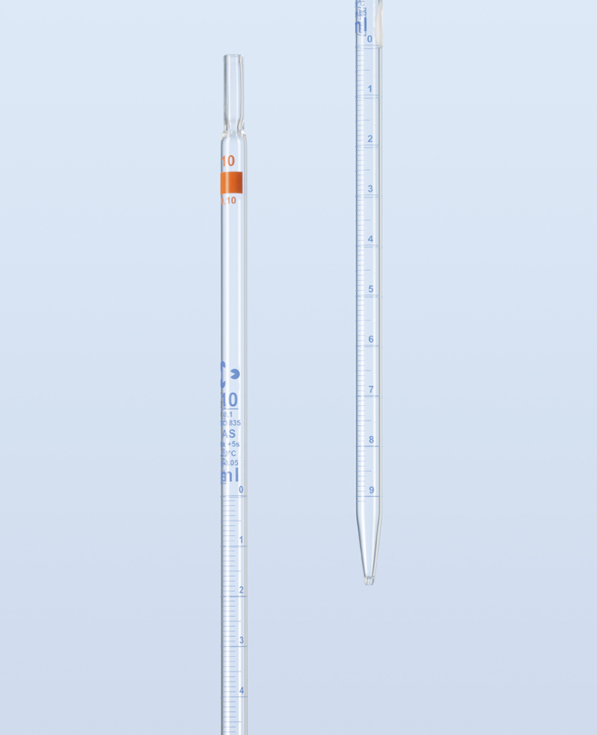 Pipette, blue print, 1, AS, 0,5ml, 12pcs