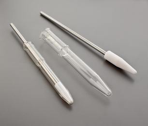 3 mL Pestle Only, Tapered, PTFE, 2 pcs