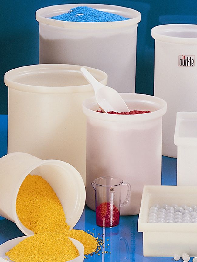 Lid, LDPE, container round shaped, 14 l