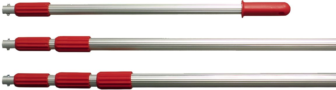 Telescopic rod, infinitely adj. 65-120 cm, 2 rods