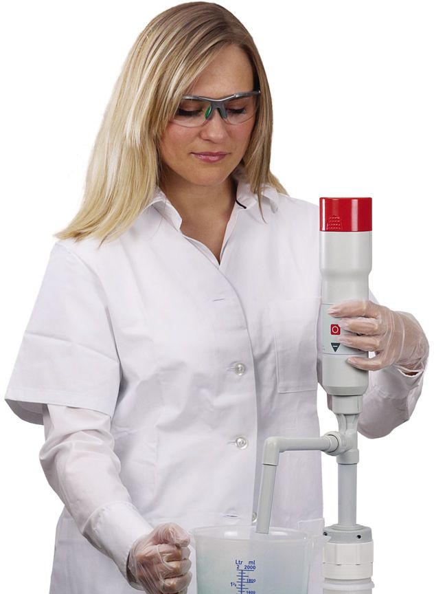 AccuOne barrel pump w/ discharge tube, 50 cm