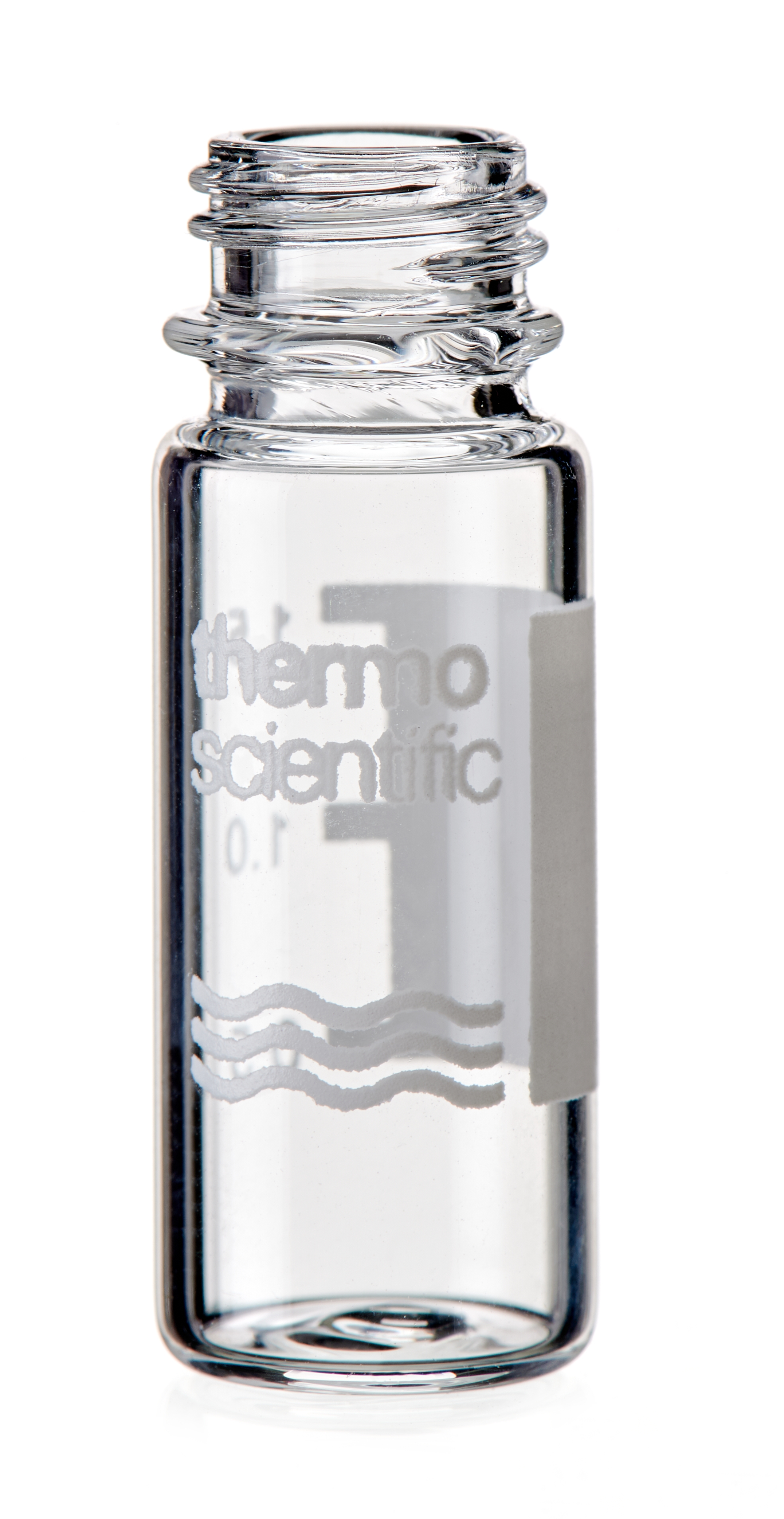 Vial 2ml klar skrue 9mm SureStop GOLD lbl, 100stk