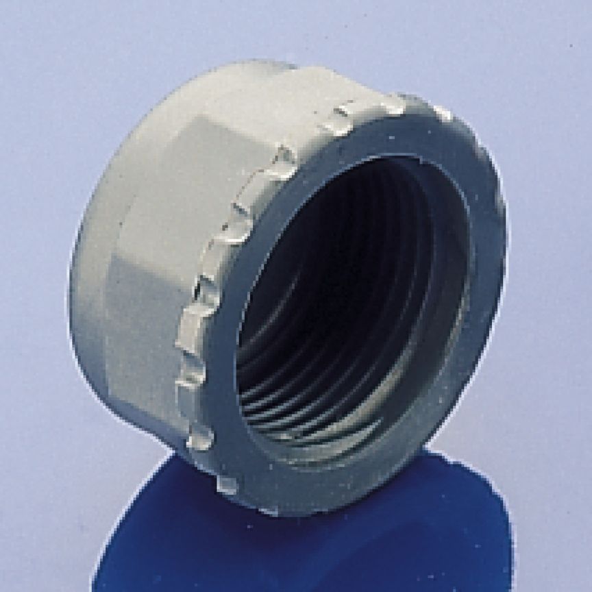 Closing cap, inner thread, PP, 1"