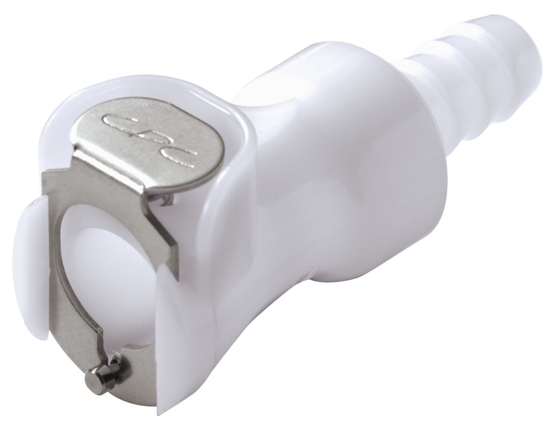 Lynkobling, POM, hun, u. ventil,stuts Ø6,5mm