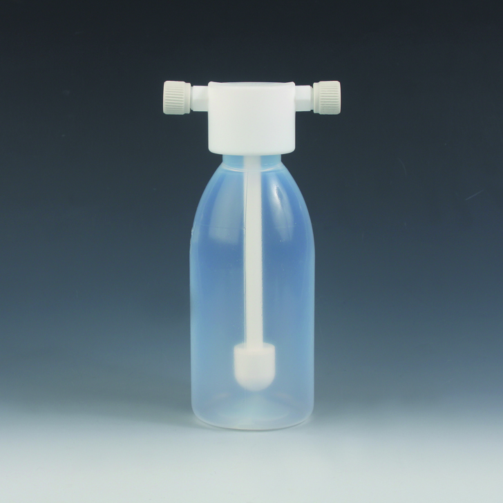 Vaskeflaske, 250 ml, PFA/PTFE