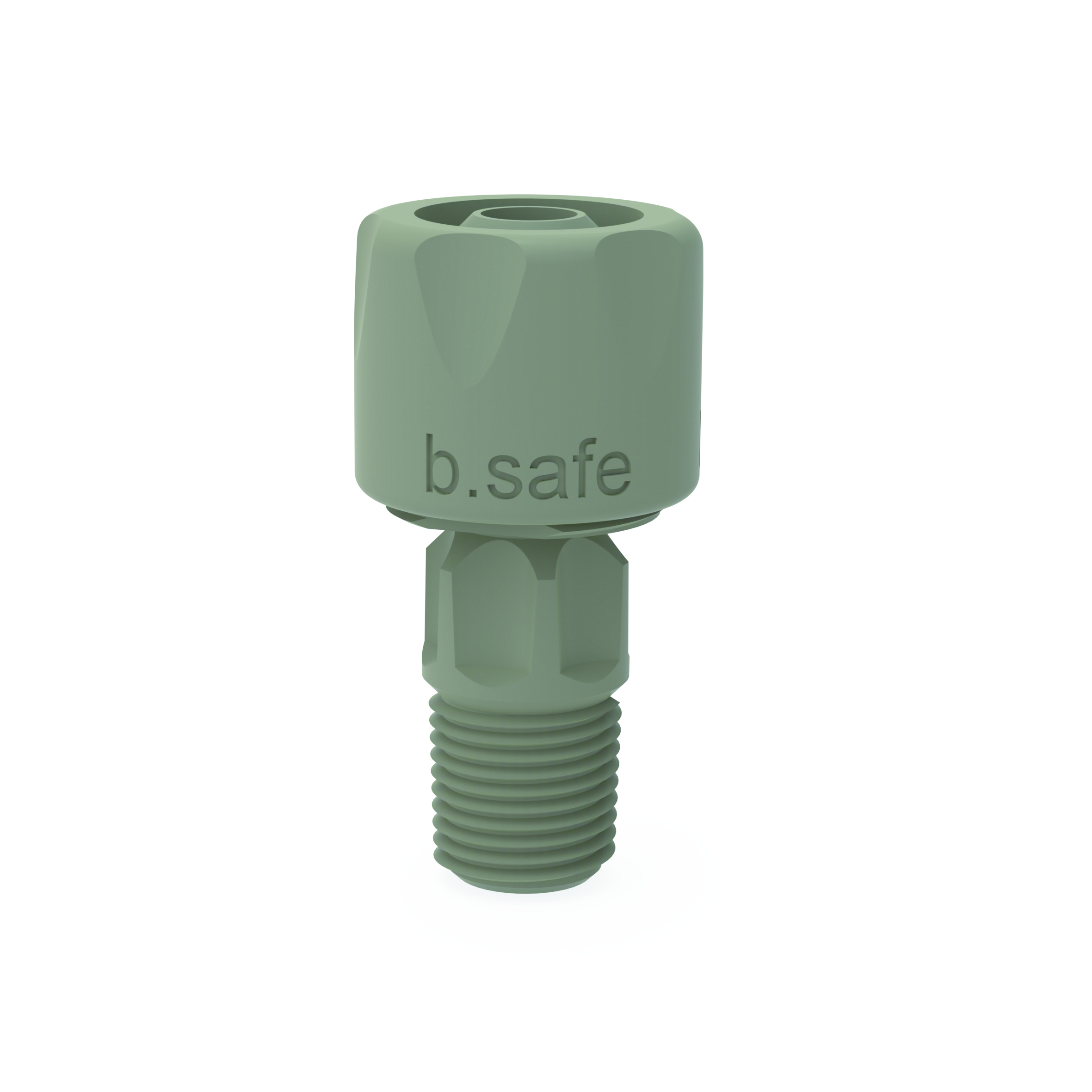 b.safe Corrugated Tubing Coupling Ø 6,5 mm