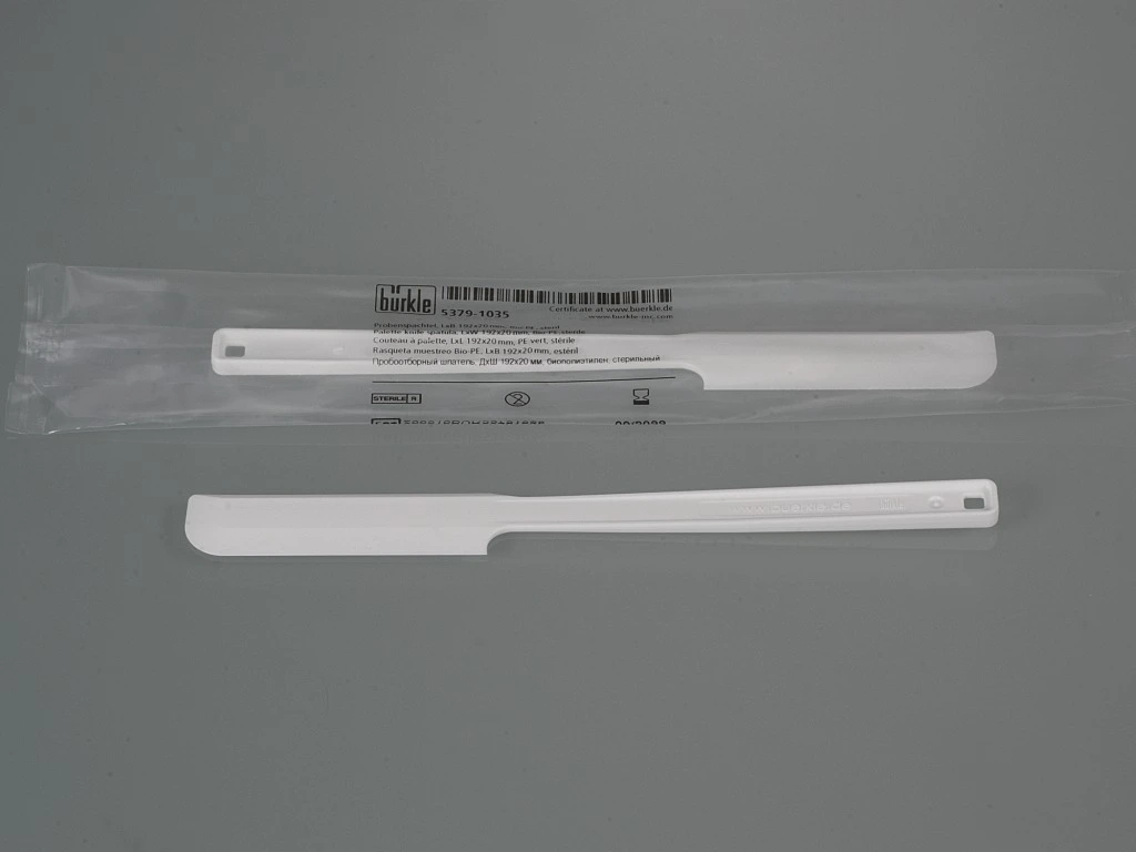 Palette knife spatula, LxW 192x20mm, Bio-PE, 100 s