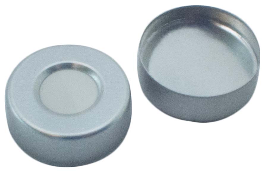 Kapsel 20mm, alu, Sil/Alu, 3,0mm, 100stk