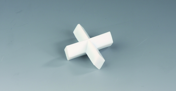 Magnet cross 10x10mm, PTFE-coated