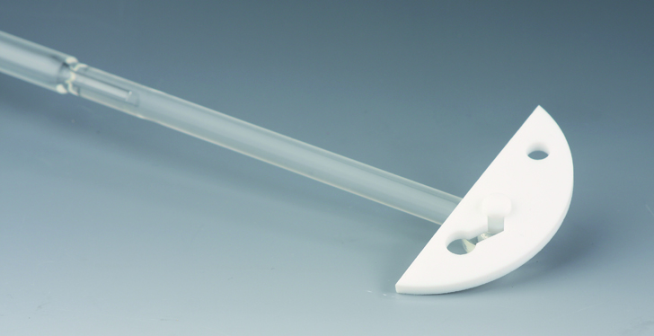 Skaft med KPG måne, 290mm, Ø50mm, Ø10mm, glas