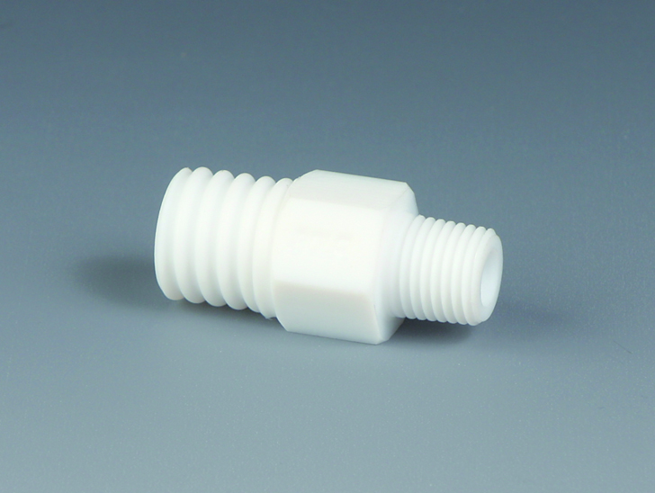 Screw-in fitting, 1/8" G - GL14, 4 mm bore, PTFE