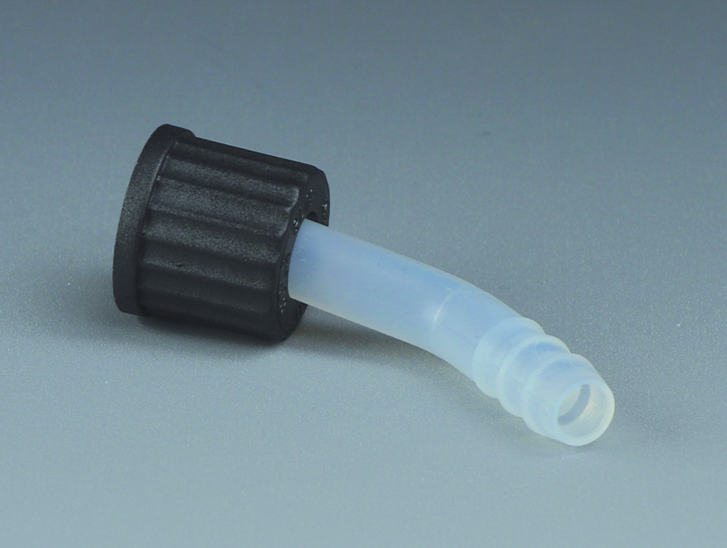 Slangestuts m. omløber, vinkel, GL14, Ø8,7mm, PFA