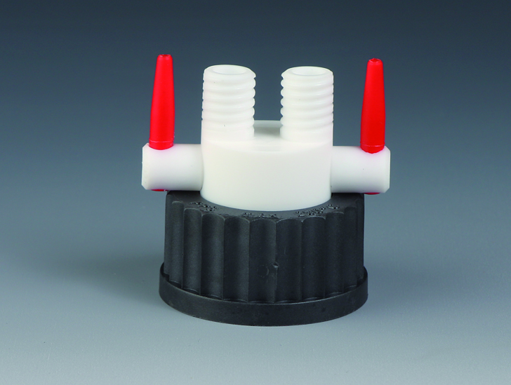 Fordeler-låg m. lukke-ventiler, GL45, 2 x GL14, PT