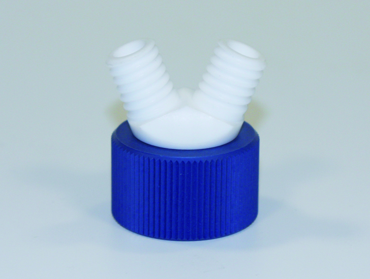 Fordeler-låg, 33/430, 2 x GL14, PTFE/PP, max. Ø8mm