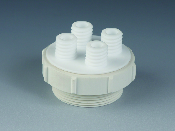 Lid adapter for barrel, R2, 2x10/1x14