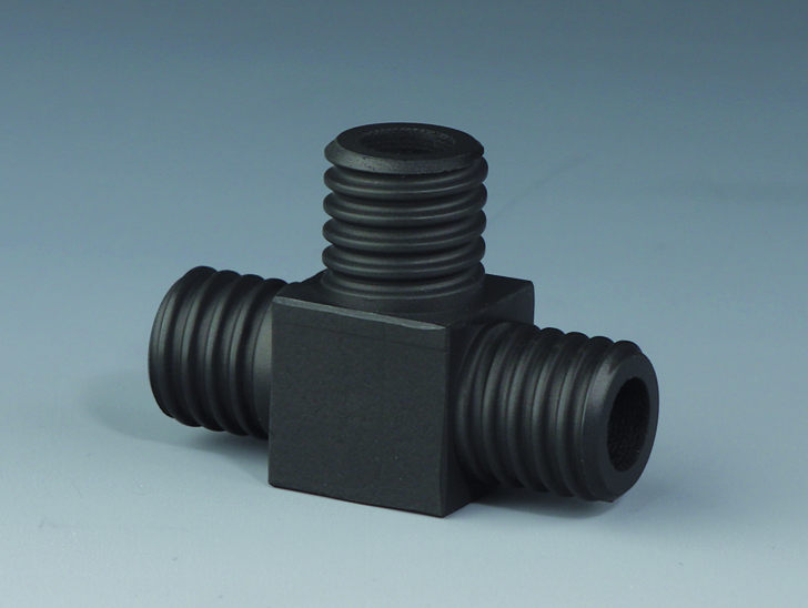 T-stykke, konduktiv, GL25, PTFE-EX