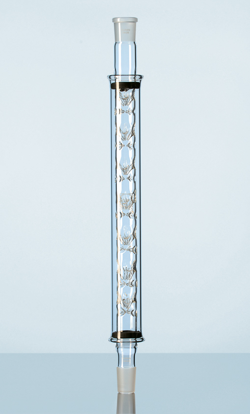 DURAN Vigreux columns, jacket, med 2 24/29, 450mm