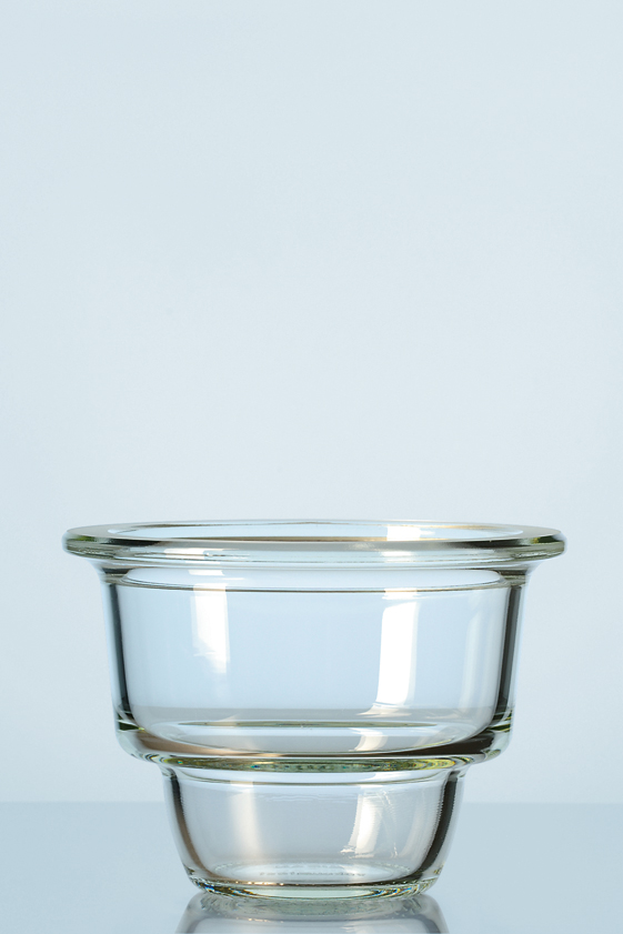 DURAN Eksikator-bund, plan, uden spor, DN100