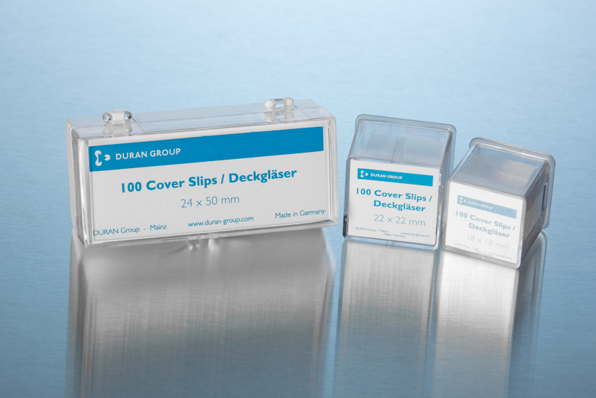 Cover Slips, 24x50mm, tykk. 1, 1000stk