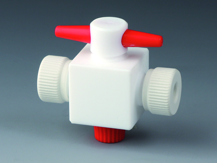 2-vejs ventil, for slange Ø4mm, lysn. 1,5mm, PTFE