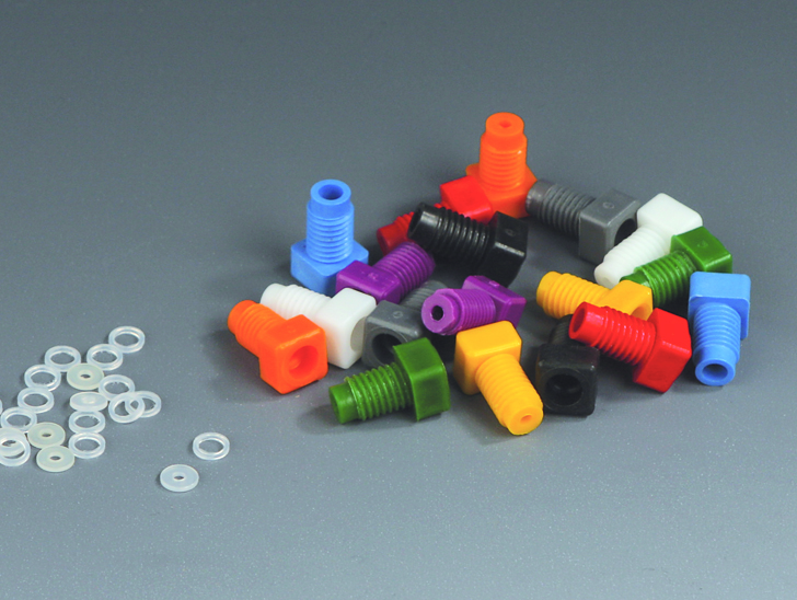 Assortments of Tube End Fittings, PP, 9 colours, 2
