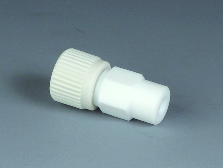 Transition Fittings, PTFE/PTFE-GF, Ø1,6mm to 4 or