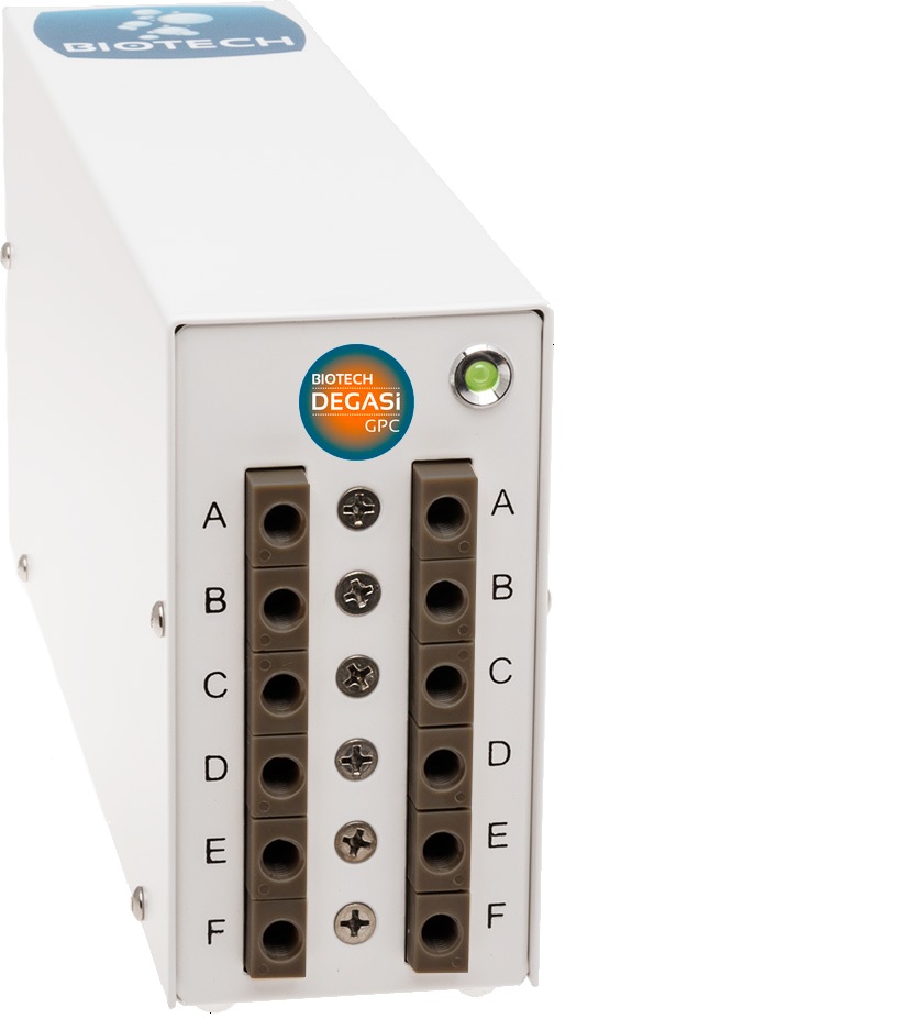 3-ch. Biotech DEGASi + GPC Degasser, Stented 480µl
