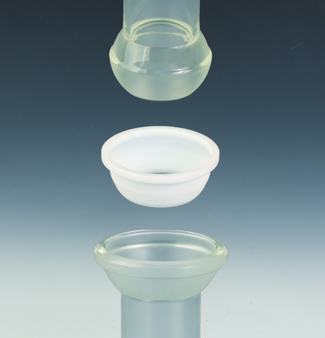 Sleeve for slib, med ribber, S18, PTFE