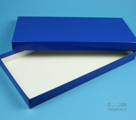 ALPHA Box 25 lang, 1x1, fiber, blå, 25mm