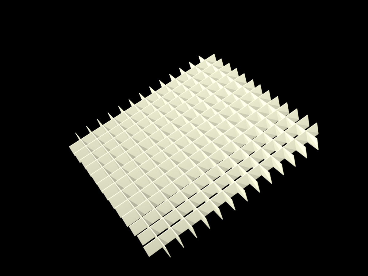 ALPHA, 14x14 pos. indd., 15mm, fiber, 8,7mm, 10stk