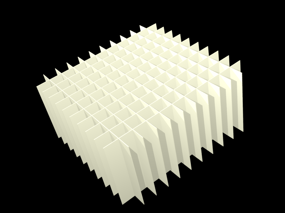 ALPHA, 11x11 pos. indd., 65mm, fiber, 11,2mm, 10st
