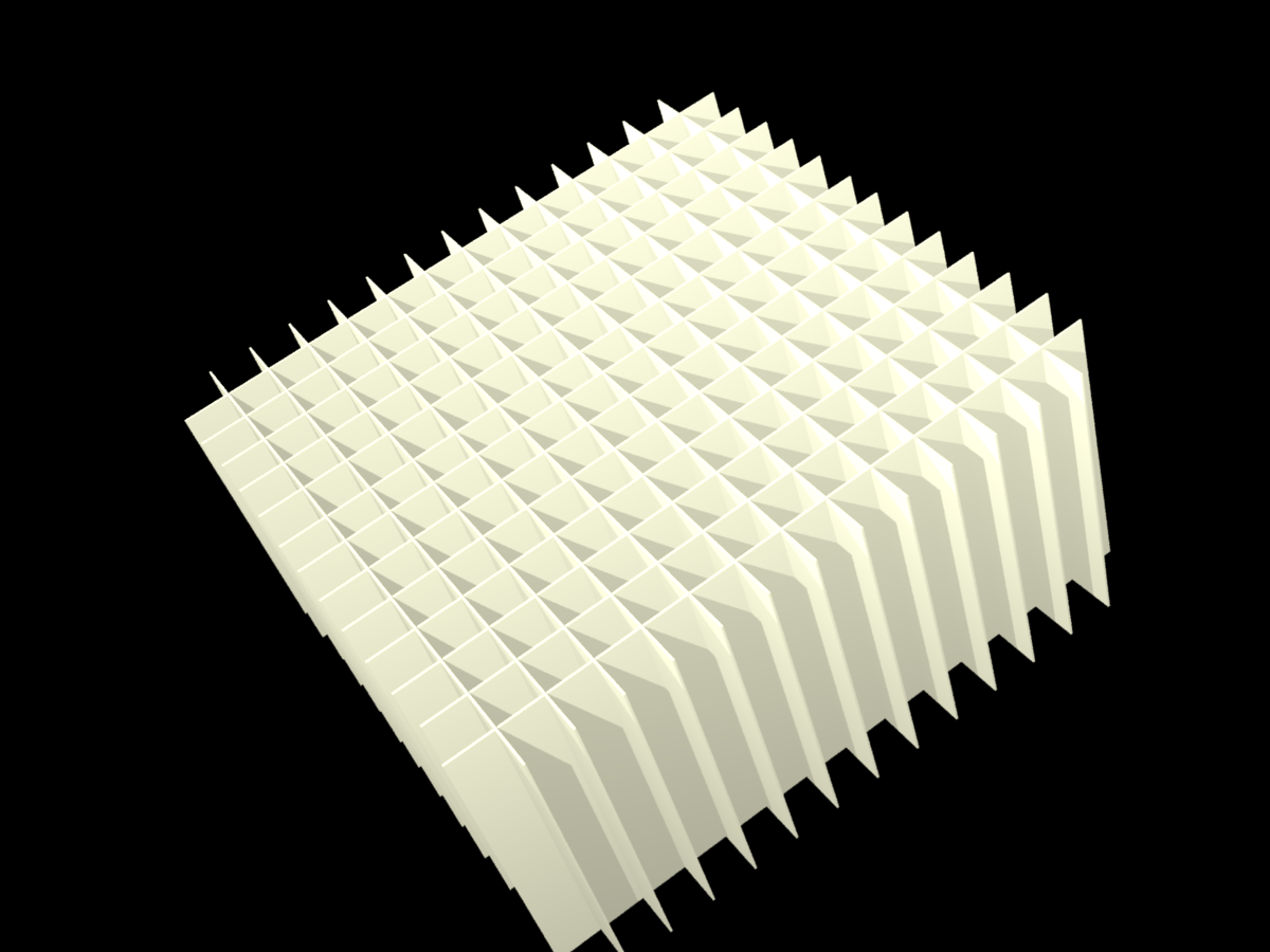 ALPHA, 14x14 pos. indd., 65mm, fiber, 8,7mm, 10stk