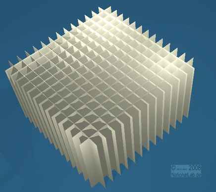 MIKE, 14x14 pos. indd., 80mm, fiber, 9mm, 20stk