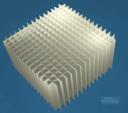 MIKE, 15x15 pos. indd., 80mm, fiber, 8,3mm, 20stk