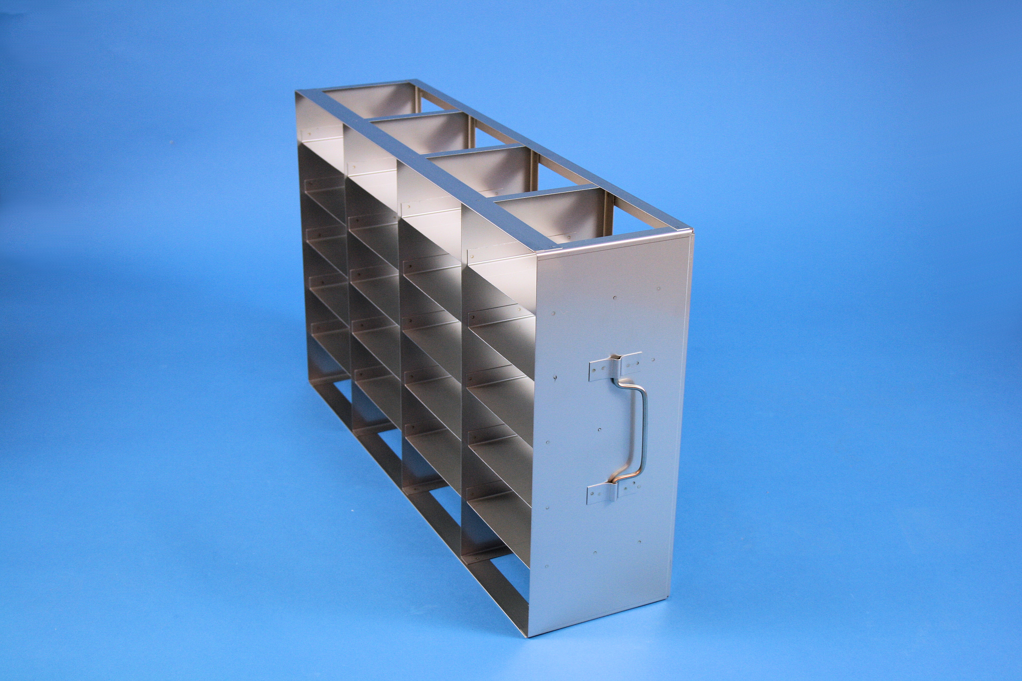 ALPHA vandret reol 25, for 48 boxe, 28mm (24x2)