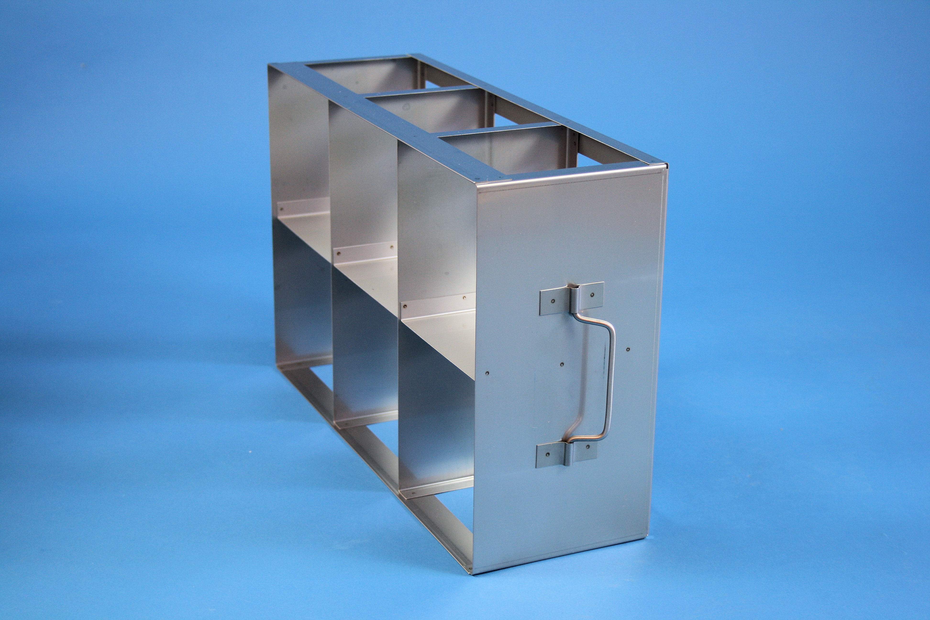 ALPHA vandret reol 130, for 6 boxe, 133mm