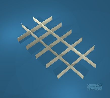 ALPHA L, 3x6 pos. indd., 15mm, fiber, 42,9mm, 10st