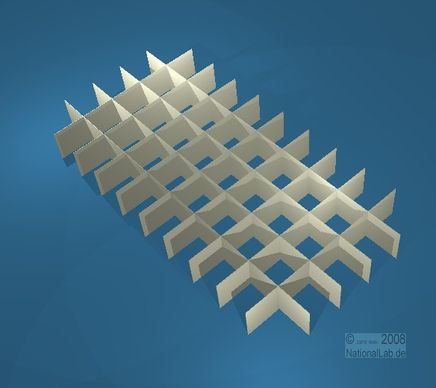 ALPHA L, 5x10 pos. indd., 25mm, fiber, 25,5m, 10st