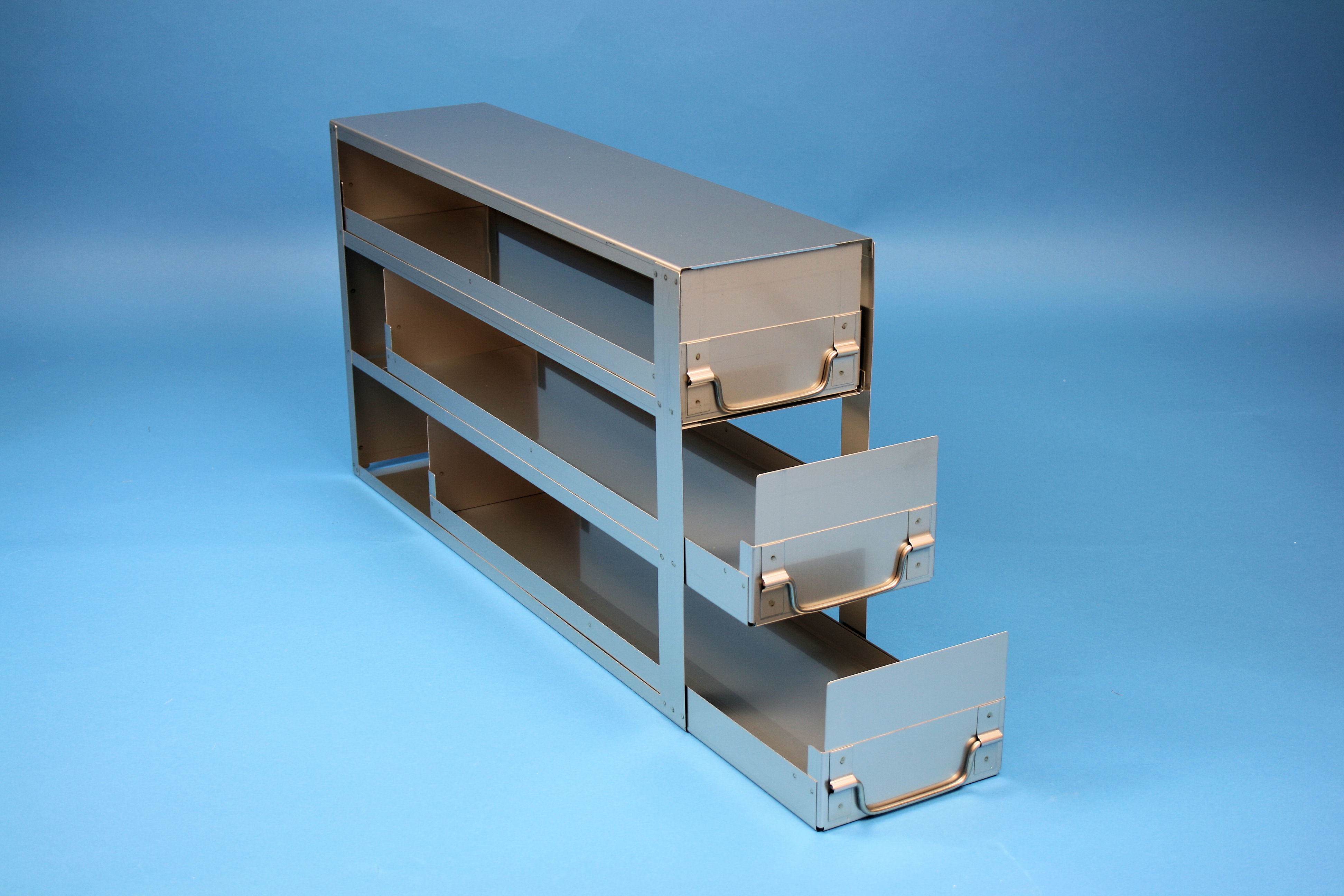 ALPHA skuffereol 100, for 12 boxe, 103mm, HÅL