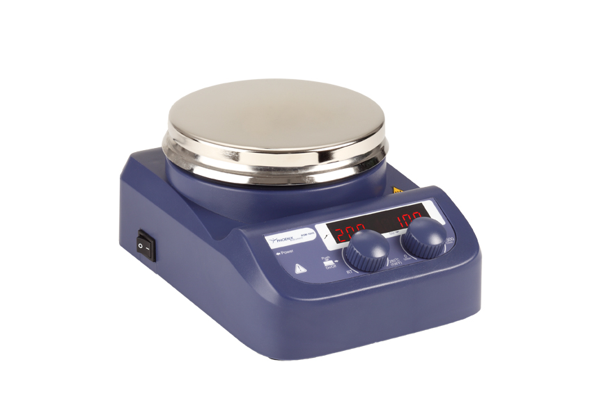 Digital magnetic stirrer with heating, +5 - +280 C