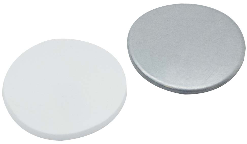 Septa 13,7mm, Silicone/Alu, 1,3mm, 50S, 100stk