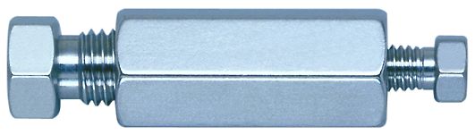 Union, SS, 1/8" - 1/16", 0.75mm lysning