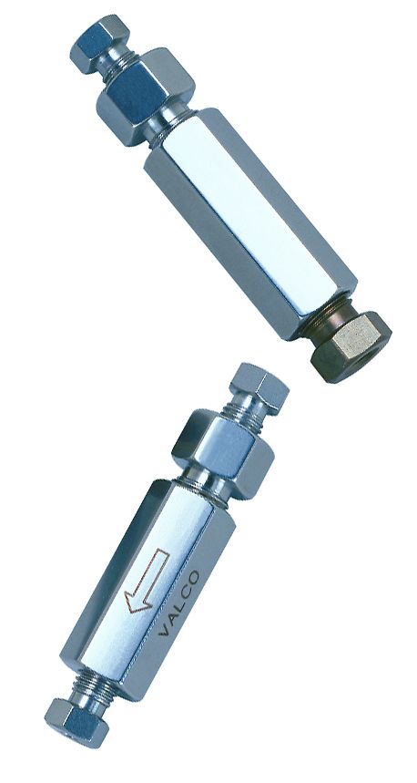 Filter union 1/32", 0,25mm bore, rem. 2um screen,