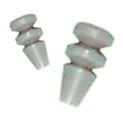 Ferrule double grip, 1/32", PEEK, 10 pcs
