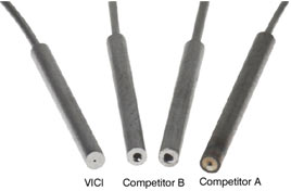 Tubing, SS, flex, 1/32"x0,13mm, 800mm, 1/16" ends